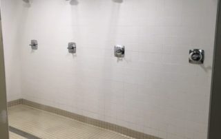 change room showers