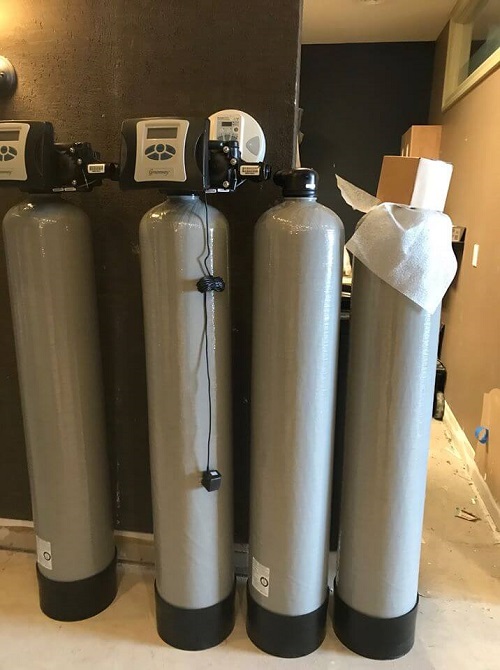 Hardwater tanks at Dental Clinic
