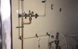 Industrial plumbing pipes