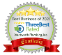 Three best rated award